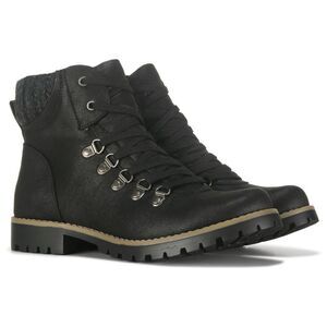 CLIFFS BY WHITE MOUNTAIN Women's Shoes Prized Lugged Lace-Up Ankle Bootie sz 10